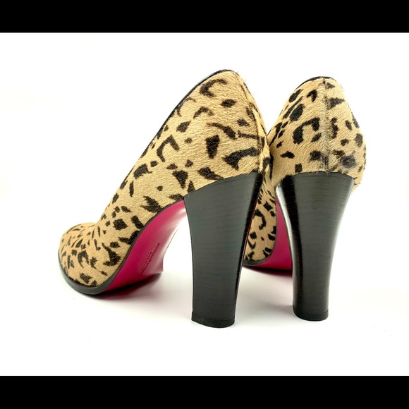 Gorgeous pony leopard Ungaro heels, made in Italy - Picture 4 of 9